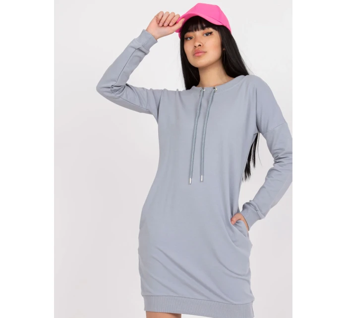 Šaty AP SK A 006.73 šedá Šaty AP SK A 006.73 šedá