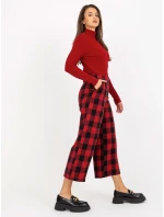 Spodnie LK SP model 21127104 czarno czerwony - FPrice