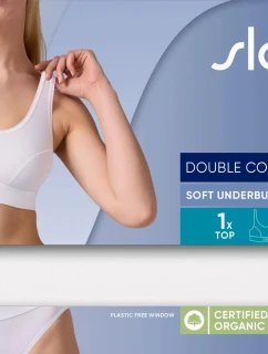 sloggi Double Comfort T Top - WHITE - SLOGGI WHITE - SLOGGI