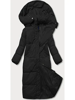 DŁUGA KURTKA ZIMOWA DAMSKA CZARNA model 21245448 - Ann Gissy