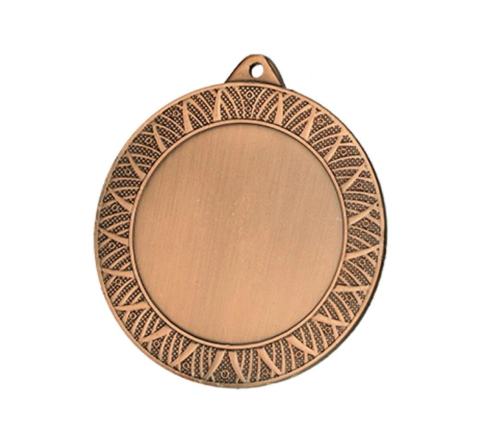 Celková stříbrná medaile s místem pro vložení