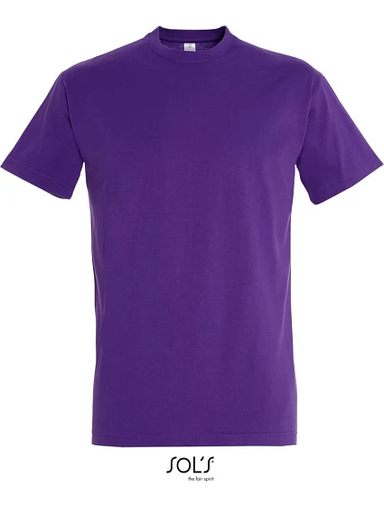 SOL'S Imperial Tričko z těžké bavlny 25.1500 dark purple SOL'S Imperial Tričko z těžké bavlny 25.1500 dark purple