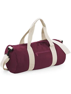 BagBase BG 140 Kulatá sportovní taška 52.0140 burgundy/off white