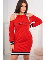 Tres Chic červené šaty