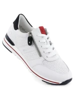 Remonte Rieker R6705-82 bílá kožená sportovní polobotka Remonte Rieker R6705-82 bílá kožená sportovní polobotka