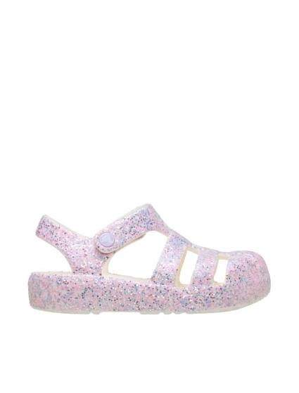 Dětské sandály Crocs Classic Glitter Fismerman pink 212644 0WV Dětské sandály Crocs Classic Glitter Fismerman pink 212644 0WV