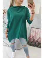 Mikina s potiskem model 21755704 zelená - K-Fashion