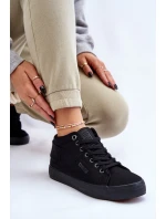 Dámské klasické vysoké tenisky Big Star model 21608907 Černé - Big Star Shoes Dámské klasické vysoké tenisky Big Star model 21608907 Černé - Big Star Shoes