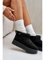 Nízké Sněhové Boty Na Platformě Big Star model 21675281 Černé - Big Star Shoes