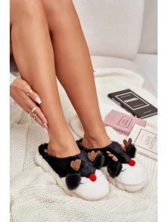 Dámské Kožené Pantofle S Černé model 21679583 - Boto