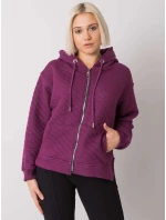 Mikina RV BL 7451.23 tmavě fialová