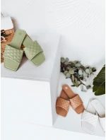 Dámské žabky SATELIVA zelené FashionStreet ZY0971