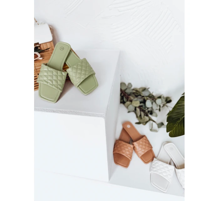 Dámské žabky SATELIVA zelené FashionStreet ZY0971