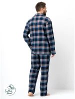 Pyžamo Key MNS 431 B25 dl/r M-2XL rozepínací pánské