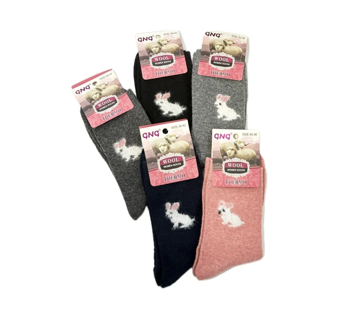 WiK GNG 002 Angora Dámské ponožky 332 35-42