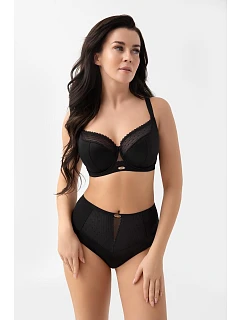 Kalhotky Gorsenia F021 Dotti černé S–4XL