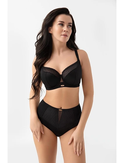 Kalhotky Gorsenia F021 Dotti černé S–4XL Kalhotky Gorsenia F021 Dotti černé S–4XL