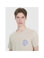 Pánské tričko s potiskem 4F 4FWSS25TTSHM1980-83S Pánské tričko s potiskem 4F 4FWSS25TTSHM1980-83S