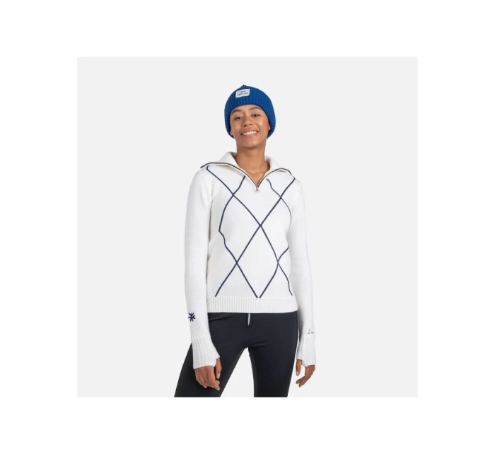 Svetr W model 21453149 1/2 Zip bílý - Rossignol