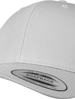 Flexfit 6606/6606T 6 panelová vintage kšiltovka "Trucker" 55.6606 silver/white