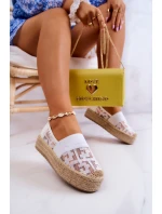 Dámské nazouvací espadrilky bílé model 21580129 - Boto