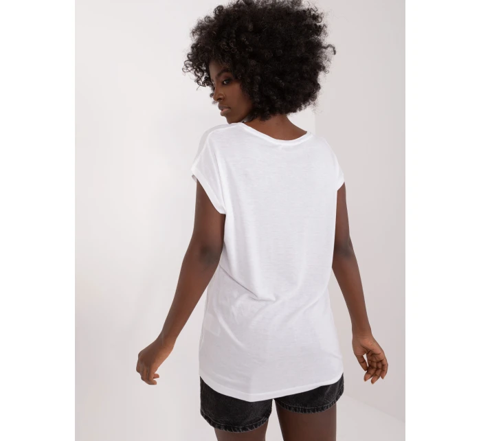 Bluzka model 21314345 biały - FPrice