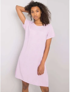 Šaty DHJ SK 20277.29P světle fialové