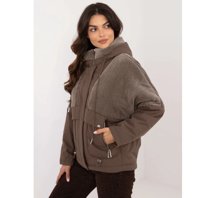 Bunda MBM KR AJ218.42 hnědá Bunda MBM KR AJ218.42 hnědá