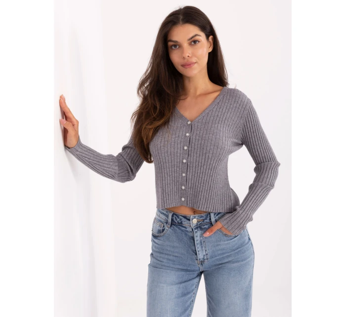 Jumper PM SW R1639.27 tmavě šedý Jumper PM SW R1639.27 tmavě šedý
