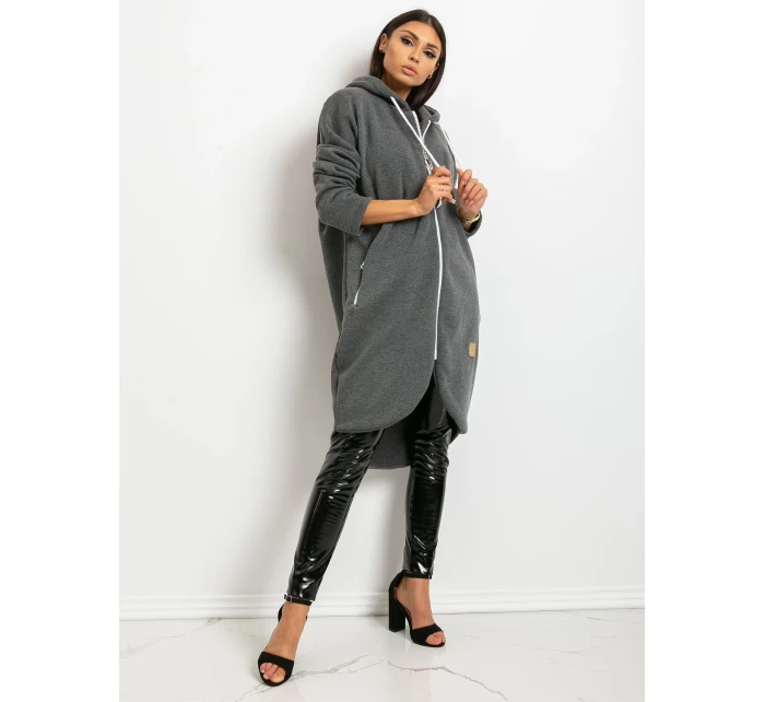 Mikina RV BL 4742.20P tmavě šedá