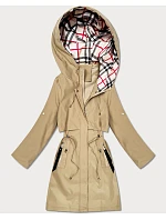 Dámská lehká parka s podšívkou Goodlookin sand (KK60407-2#) Dámská lehká parka s podšívkou Goodlookin sand (KK60407-2#)
