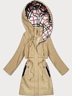 Dámská lehká parka s podšívkou Goodlookin sand (KK60407-2#)