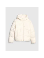 Dívčí péřová bunda se syntetickou výplní 4F 4FJRAW25TDJAF0825-10S