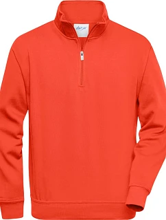 Daiber JN 831 Pracovní mikina s 1/4 zipem 02.0831 spicy orange