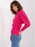 Bluzka RV BZ model 19011782 fuksjowy - FPrice Bluzka RV BZ model 19011782 fuksjowy - FPrice