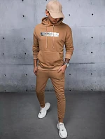 FashionStreet pánská velbloudí tepláková souprava AX0696