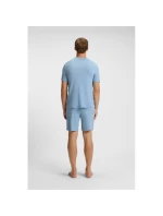 Boss Rib Azzurro M Tričko 50509328-450 pánské