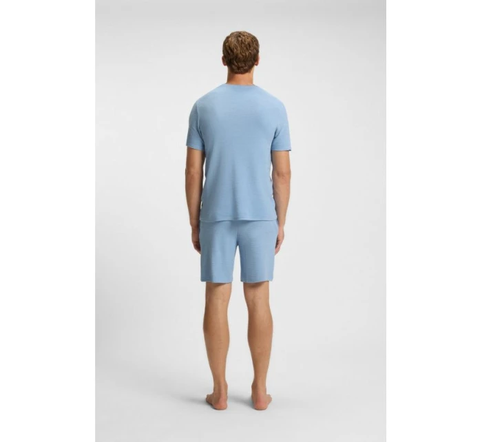 Boss Rib Azzurro M Tričko 50509328-450 pánské