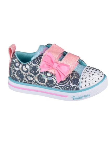 Boty Skechers Sparkle Lite-Lil Heartsland Jr 314754N-DMLT Boty Skechers Sparkle Lite-Lil Heartsland Jr 314754N-DMLT
