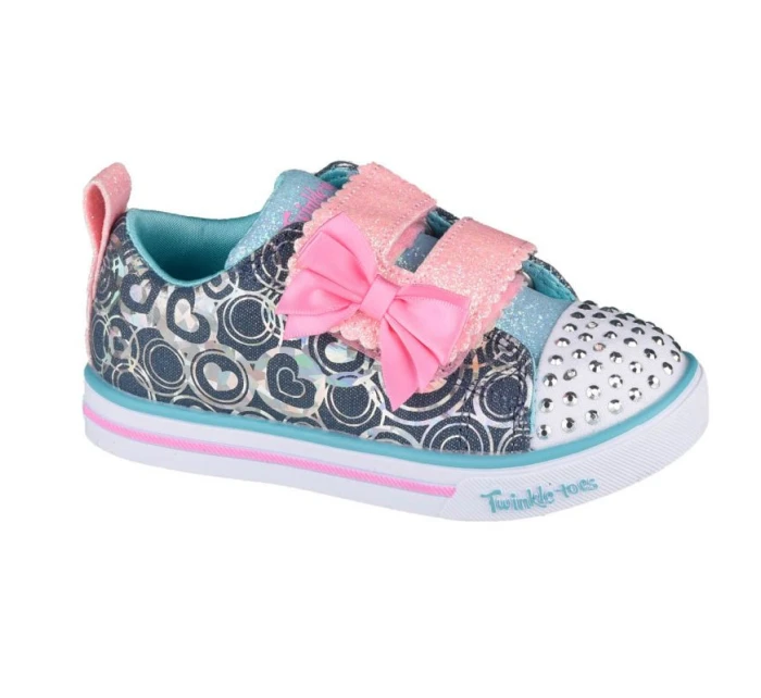 Boty Skechers Sparkle Lite-Lil Heartsland Jr 314754N-DMLT Boty Skechers Sparkle Lite-Lil Heartsland Jr 314754N-DMLT