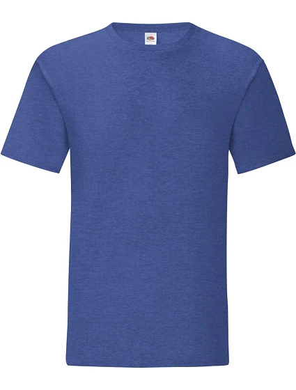 Fruit of the Loom Iconic 150 T Pánské tričko 16.1430 heather royal Fruit of the Loom Iconic 150 T Pánské tričko 16.1430 heather royal