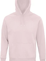 SOL'S Stellar Unisex raglánová mikina s kapucí z bio bavlny 25.3568 pale pink