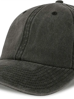 Atlantis Headwear Digg-S 6 panelová vintage kšiltovka 33.0265 black