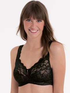 Bobette komfortní podprsenka 5292 black - RosaFaia