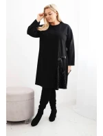 Dámská Plus Size s ozdobným z černá model 21486182 - K-Fashion