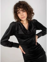 Šaty RP SK model 17903534 černá - FPrice Šaty RP SK model 17903534 černá - FPrice