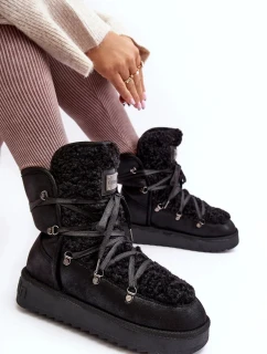 Vodotěsné boty na platformě D.Franklin černý