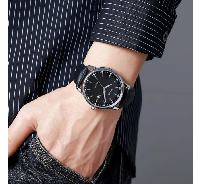 Pánské hodinky Skmei 2121SI + BOX Pánské hodinky Skmei 2121SI + BOX