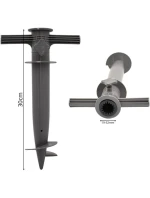 UASOL BASE 30x17x6CM ŠEDÁ