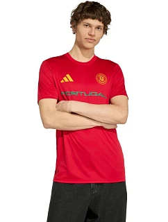 Pánské tričko adidas Portugal 26 Away Jersey red KH2310 pánské